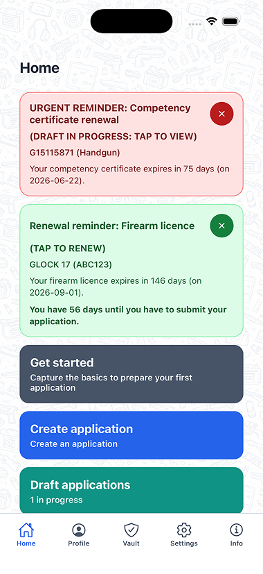 Timely renewal reminders